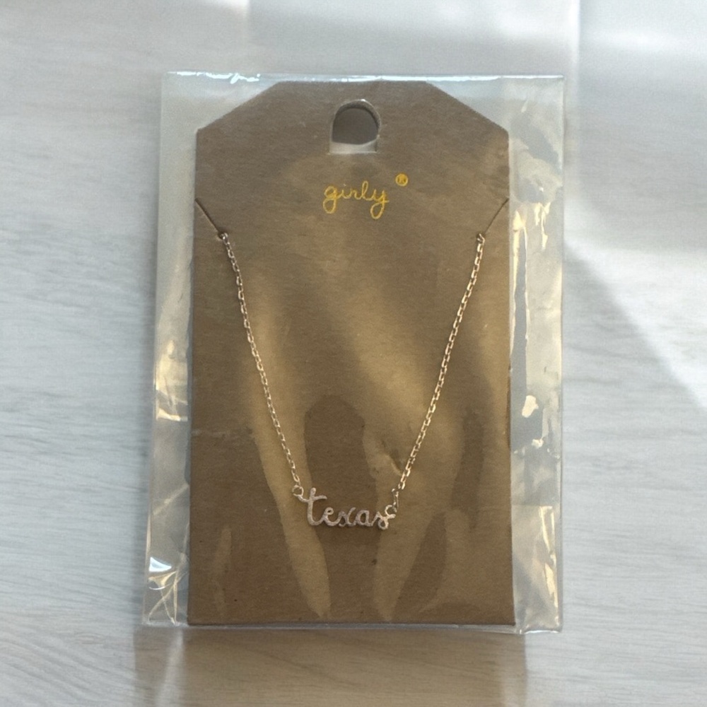Rose Gold Texas Necklace